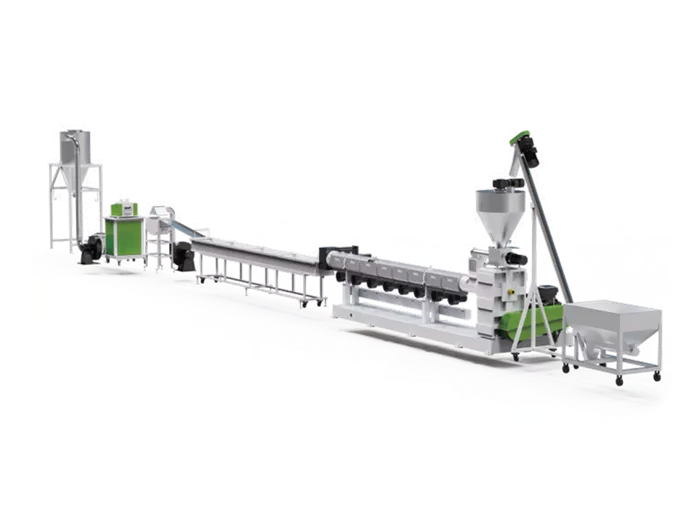 PP PE Pelletizing Line for Rigid Plastic خط تكوير PP PE للبلاستيك الصلب